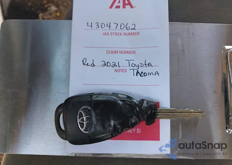 2021 Toyota Tacoma Double Cab/Sr/Sr5/Trd Sport/Trd Off Road/Trd Pro from USA, damaged, VIN 3TMCZ5AN7MM385280